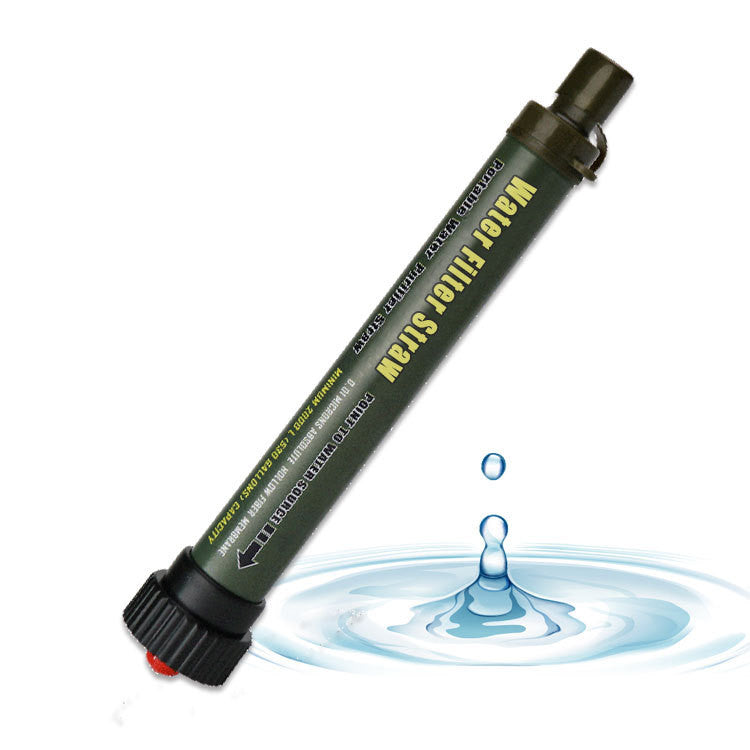 Survival Water Purification Straw | Micro Ultrafiltration Filter for Camping, Hiking & Emergency Prep