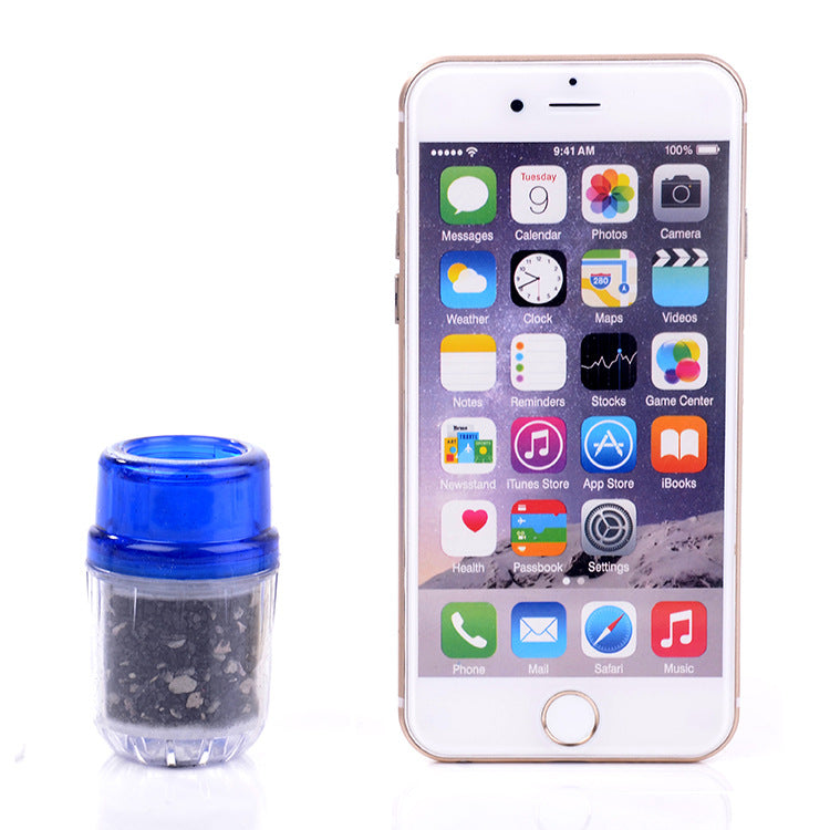 Portable Activated Carbon Water Filter | Tap Water Purifier for Camping, Travel & Emergency Prep