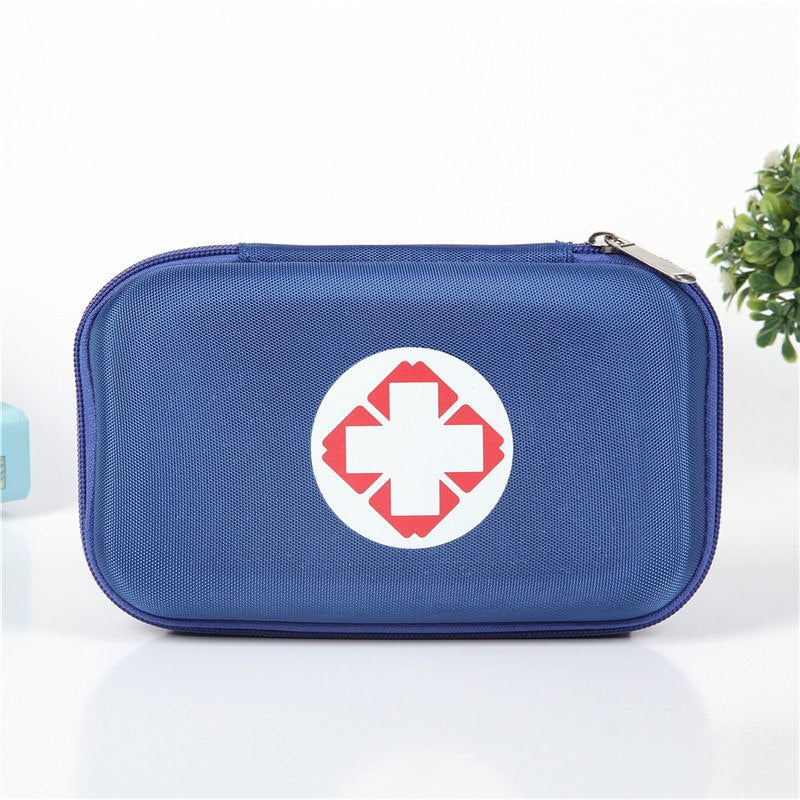 Portable EVA First Aid Organizer Bag | Compact 21×12×5cm Medicine & Emergency Supply Storage in 6 Colors