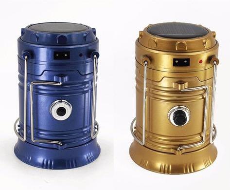 Collapsible Solar LED Camping Lantern | USB Rechargeable, 2 Modes, Waterproof & Shockproof for Camping & Emergencies