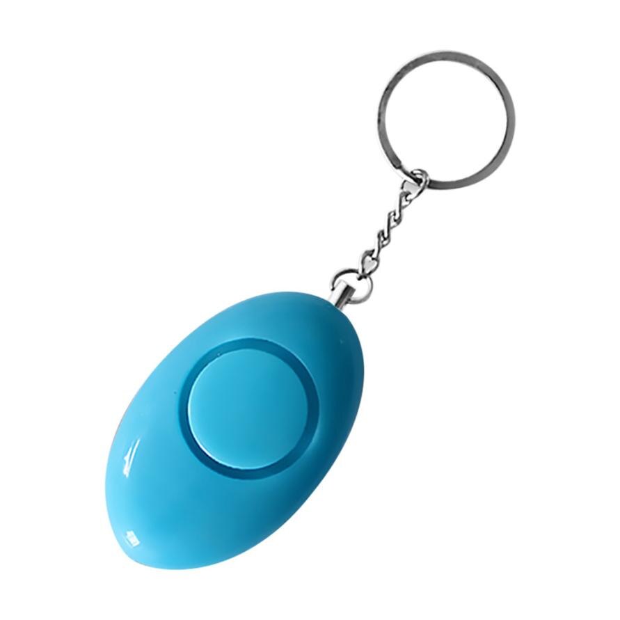 120dB Personal Safety Alarm Keychain | Egg-Shaped Pull-Pin Emergency Alarm for Women, Seniors & Solo Travelers