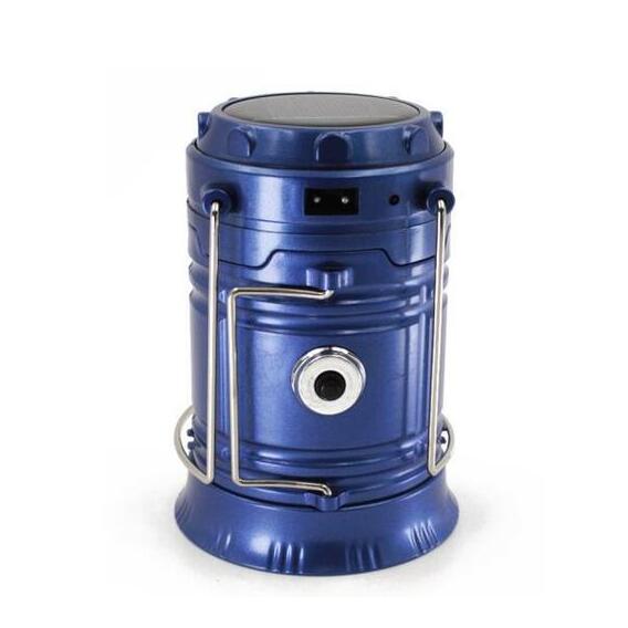 Collapsible Solar LED Camping Lantern | USB Rechargeable, 2 Modes, Waterproof & Shockproof for Camping & Emergencies