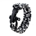 Field Emergency Survival Bracelet | Multi-Tool Paracord Wristband for Camping, Hiking & Emergency Preparedness