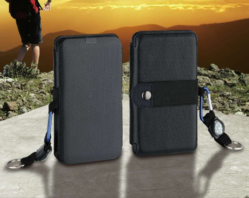 Foldable Solar Charger Panel | 15W or 20W Monocrystalline, Direct USB Charging for Camping, Hiking & Emergency Power