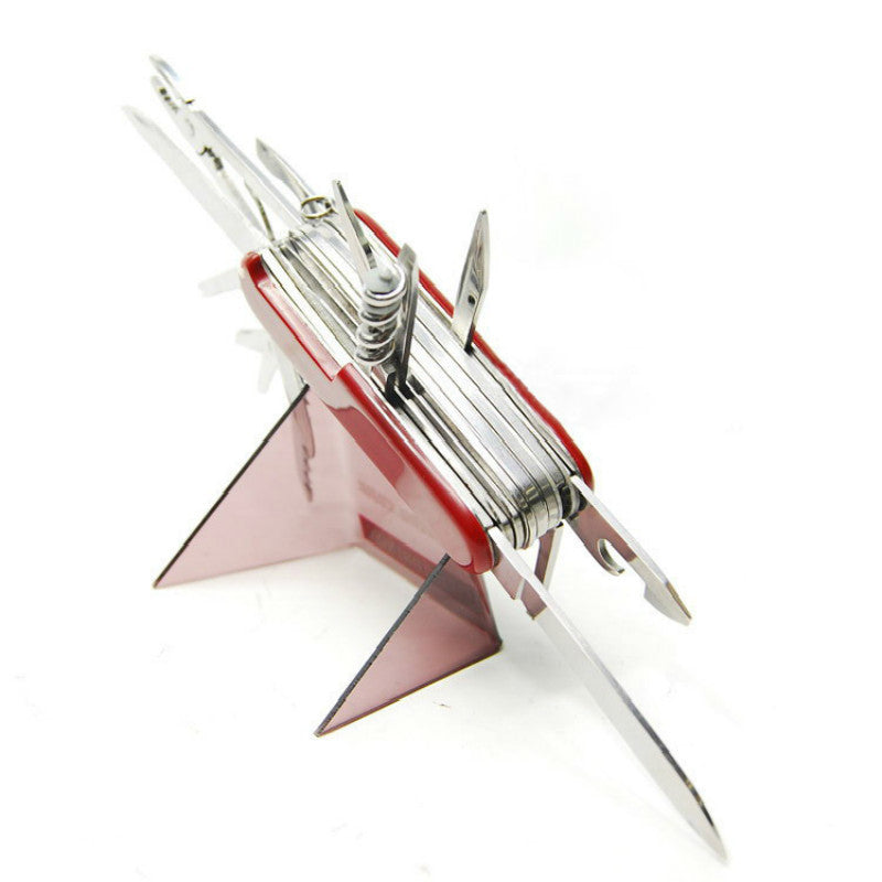 16-in-1 Stainless Steel Multi-Tool | Pocket Survival Tool for Camping, Hiking & Emergency Kits