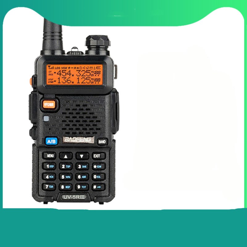 Baofeng UV-5R Tri-Band Walkie Talkie | 5W, 128 Channels, 10km Range, VHF/UHF/220MHz for Emergency & Ham Radio