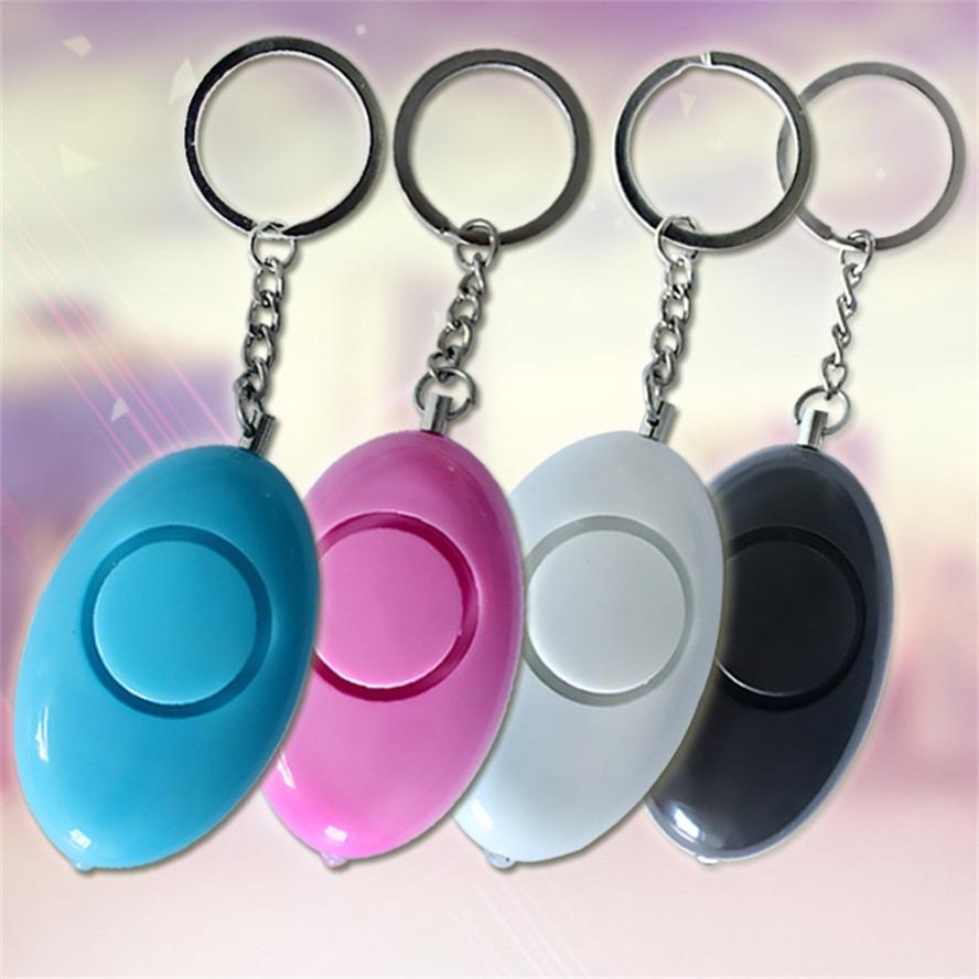120dB Personal Safety Alarm Keychain | Egg-Shaped Pull-Pin Emergency Alarm for Women, Seniors & Solo Travelers