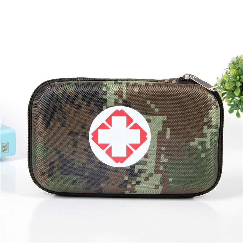 Portable EVA First Aid Organizer Bag | Compact 21×12×5cm Medicine & Emergency Supply Storage in 6 Colors