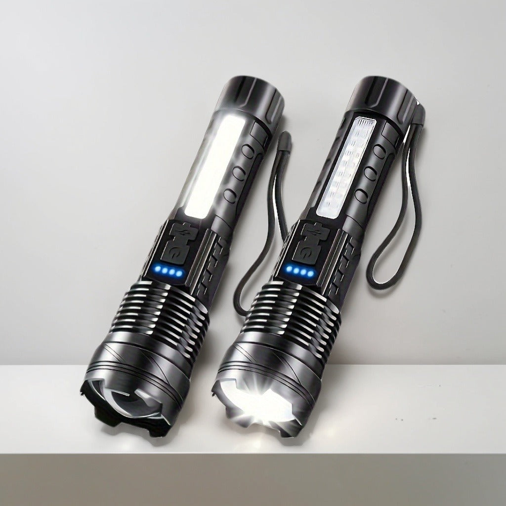 A76 Emergency Flashlight 2-Pack | Batteries Included, Compact & Reliable for Home, Outdoor & Emergency Lighting