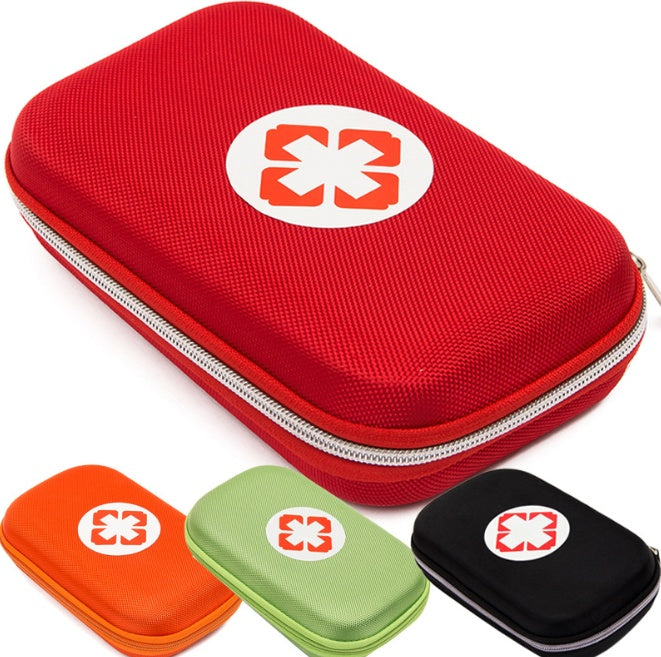 18-Piece Emergency Medical First Aid Kit | Survival Kit with Tourniquet, Emergency Blanket & First Aid Manual