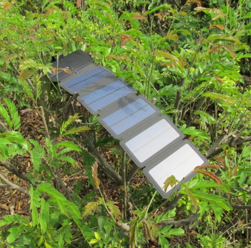 Foldable Solar Charger Panel | 15W or 20W Monocrystalline, Direct USB Charging for Camping, Hiking & Emergency Power
