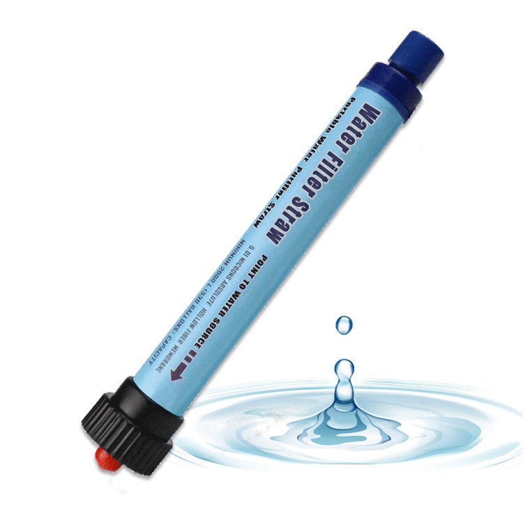 Survival Water Purification Straw | Micro Ultrafiltration Filter for Camping, Hiking & Emergency Prep