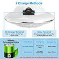 Solar Hanging LED Camping Lantern | 300LM, Remote Control, 8-Hour Runtime, Auto On/Off for Camping & Emergencies
