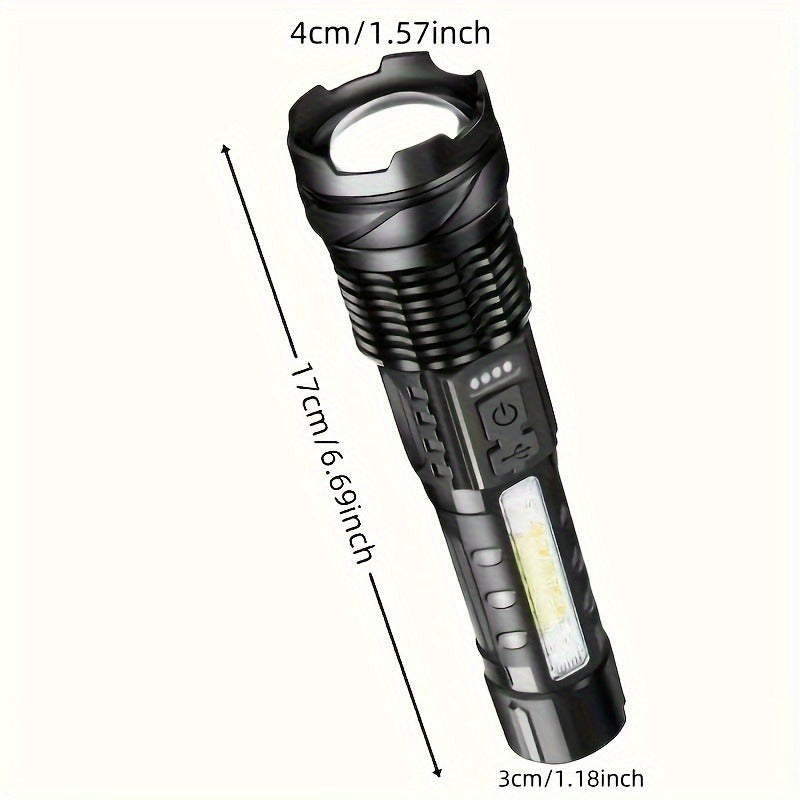 A76 Emergency Flashlight 2-Pack | Batteries Included, Compact & Reliable for Home, Outdoor & Emergency Lighting