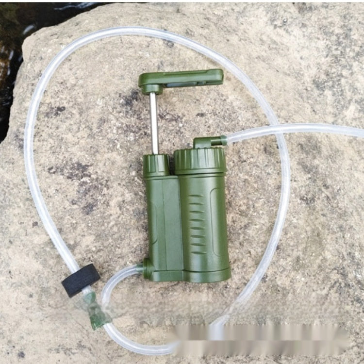 Portable Emergency Water Filter | 0.01μm Ultrafiltration, 1000L+ Capacity, 200ml/min for Camping, Hiking & Disaster Prep