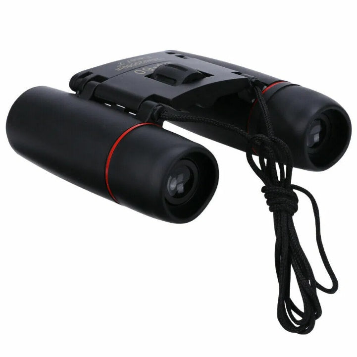 30x60 Compact Folding Binoculars | Lightweight 163g Telescope for Hiking, Hunting, Travel & Emergency Prep
