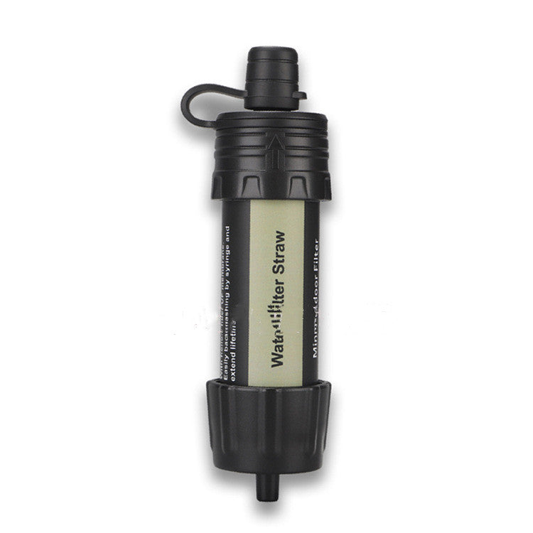 Mini Portable Water Filter Straw | 5,000L Survival Filtration to 0.01 Microns for Camping & Emergency