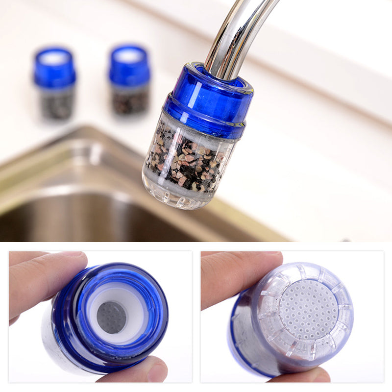 Portable Activated Carbon Water Filter | Tap Water Purifier for Camping, Travel & Emergency Prep