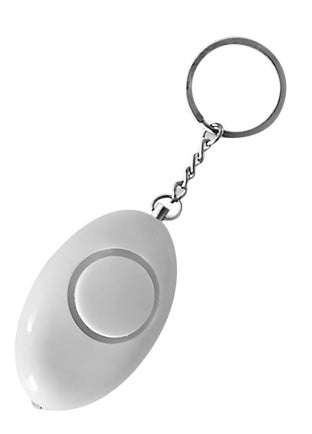 120dB Personal Safety Alarm Keychain | Egg-Shaped Pull-Pin Emergency Alarm for Women, Seniors & Solo Travelers