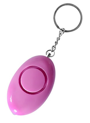 120dB Personal Safety Alarm Keychain | Egg-Shaped Pull-Pin Emergency Alarm for Women, Seniors & Solo Travelers