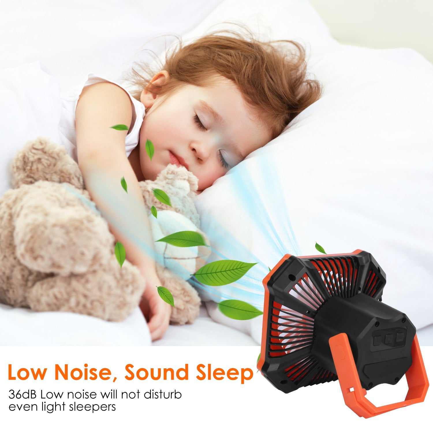 3-in-1 Camping Lantern Fan | 10,000mAh Power Bank, Remote Control, 4 Light Modes & SOS for Camping & Emergencies