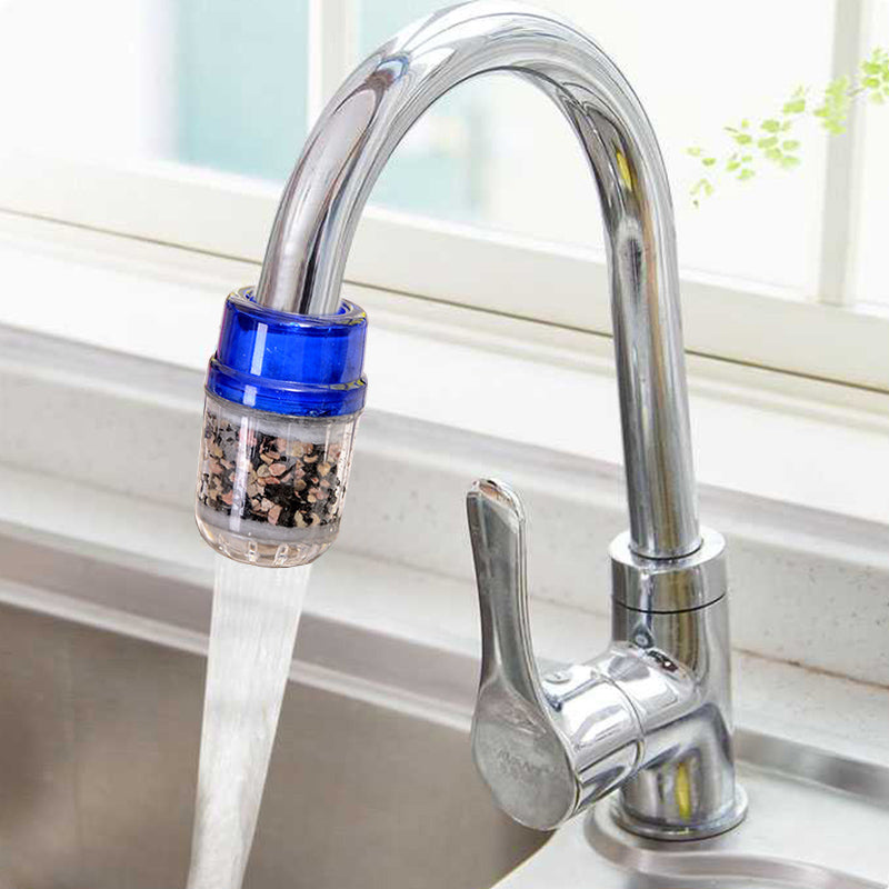 Portable Activated Carbon Water Filter | Tap Water Purifier for Camping, Travel & Emergency Prep