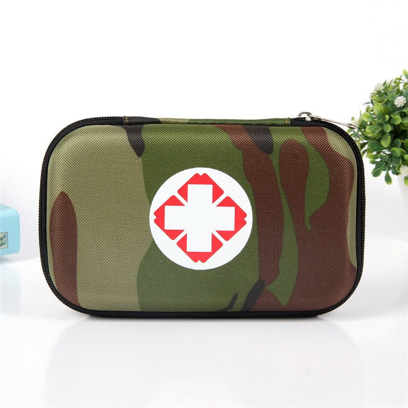 Portable EVA First Aid Organizer Bag | Compact 21×12×5cm Medicine & Emergency Supply Storage in 6 Colors