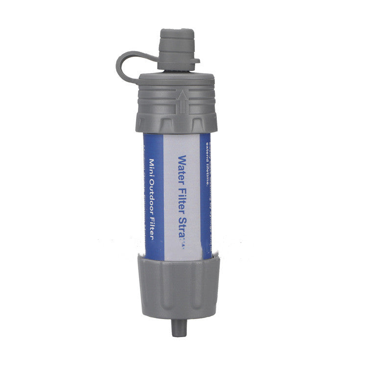 Mini Portable Water Filter Straw | 5,000L Survival Filtration to 0.01 Microns for Camping & Emergency