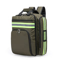 Professional Emergency First Aid Bag | Waterproof Oxford Organizer for Earthquake, Rescue & Medical Kits — Army Green, Navy Blue, Red