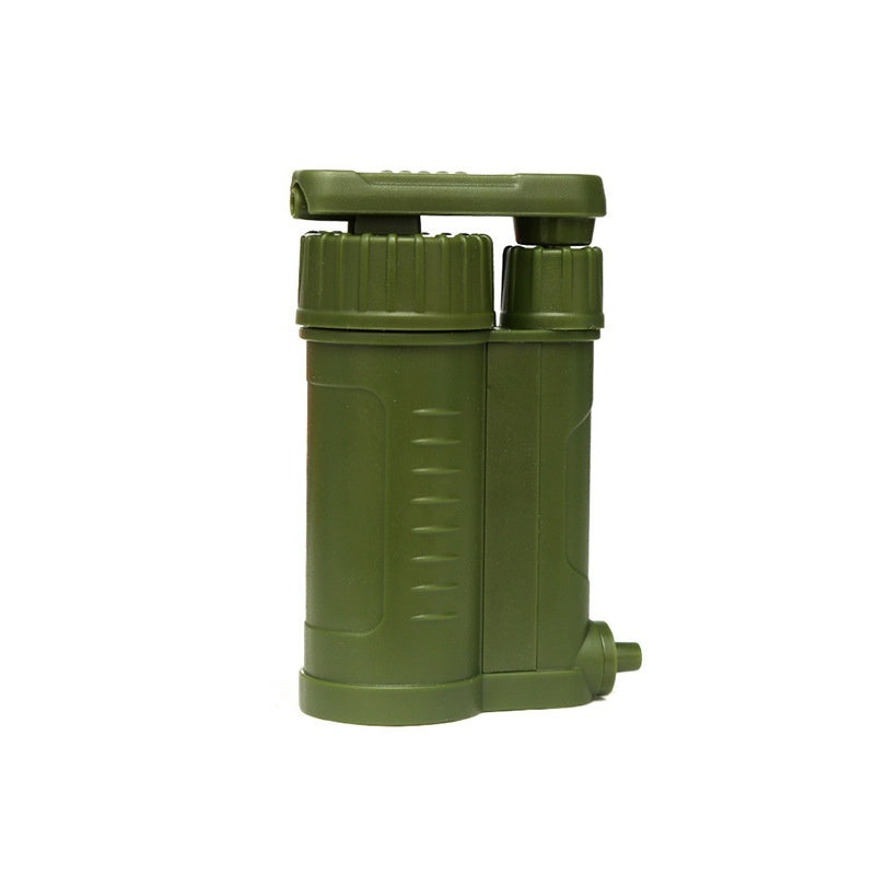 Portable Emergency Water Filter | 0.01μm Ultrafiltration, 1000L+ Capacity, 200ml/min for Camping, Hiking & Disaster Prep