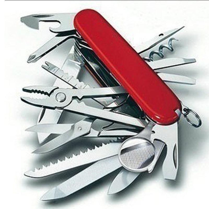 16-in-1 Stainless Steel Multi-Tool | Pocket Survival Tool for Camping, Hiking & Emergency Kits