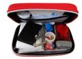 18-Piece Emergency Medical First Aid Kit | Survival Kit with Tourniquet, Emergency Blanket & First Aid Manual