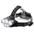 20,000 Lumen Professional LED Headlamp | 5 LED Beads, 6 Modes, 150° Adjustable, IPX4, USB Rechargeable