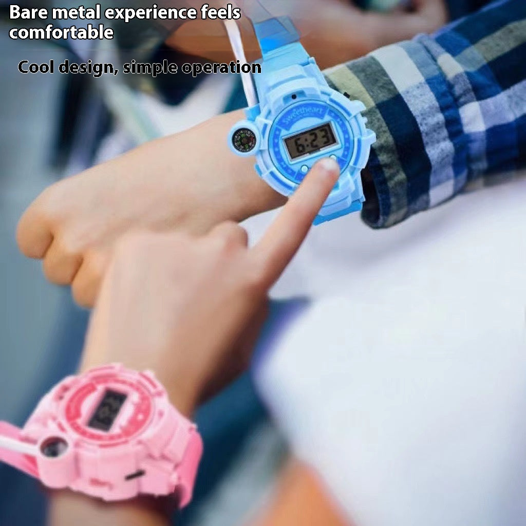 Kids Walkie-Talkie Watch Set | 2-Pack HD Wireless Communication Toy for Ages 4-6, USB Rechargeable