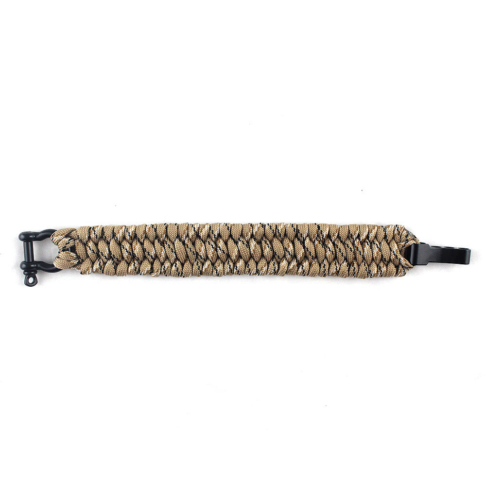 Field Emergency Survival Bracelet | Multi-Tool Paracord Wristband for Camping, Hiking & Emergency Preparedness