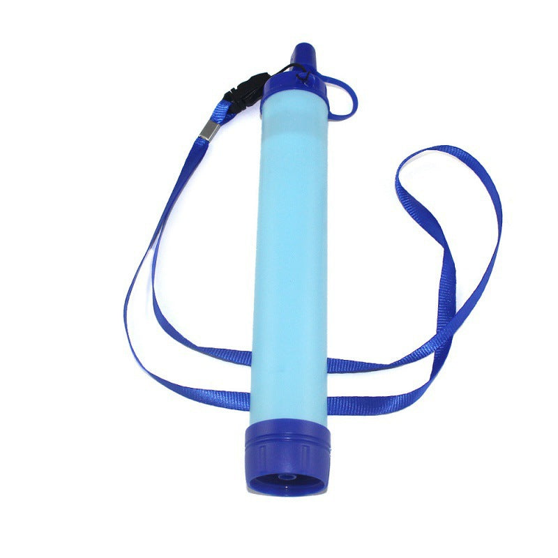 Outdoor Water Purifier Set | 90g Survival Filter with Water Bag, Hose & Carabiner for Camping, Hiking & Emergency Prep
