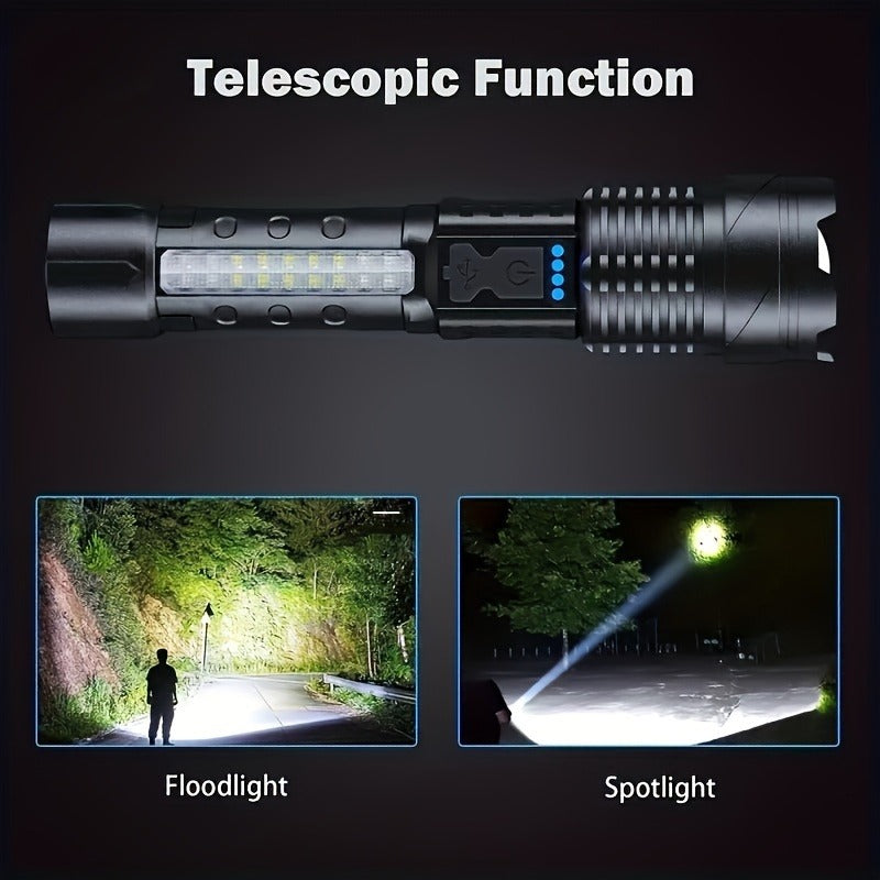 A76 Emergency Flashlight 2-Pack | Batteries Included, Compact & Reliable for Home, Outdoor & Emergency Lighting