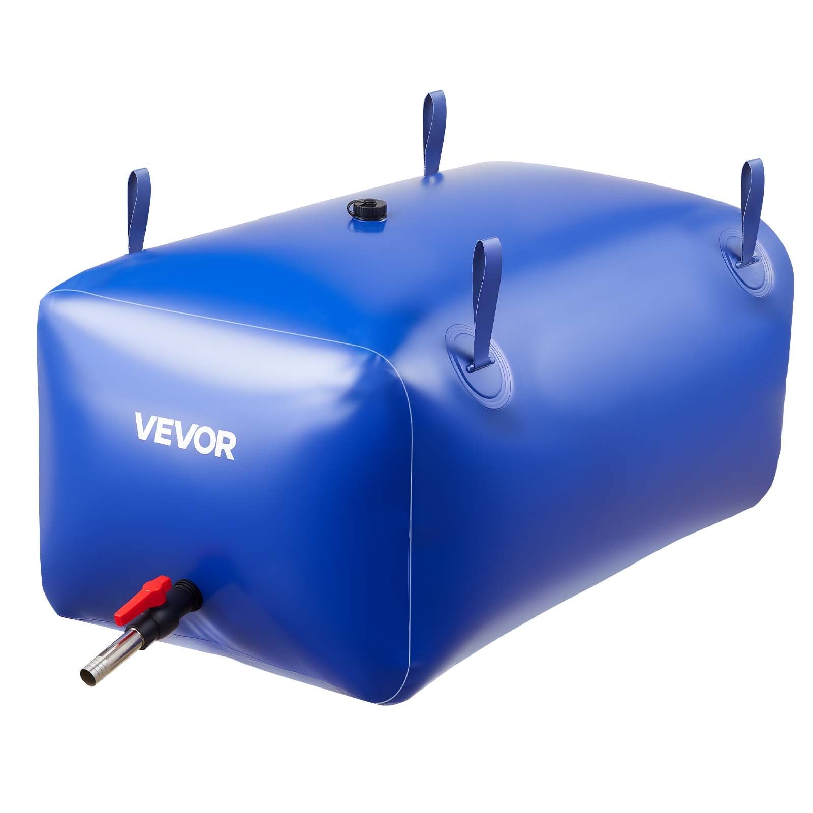 63.4-Gallon Emergency Water Storage Bladder | 1000D Double-Layer PVC, Leak-Proof, Collapsible Tank for RV, Camping & Disaster Prep