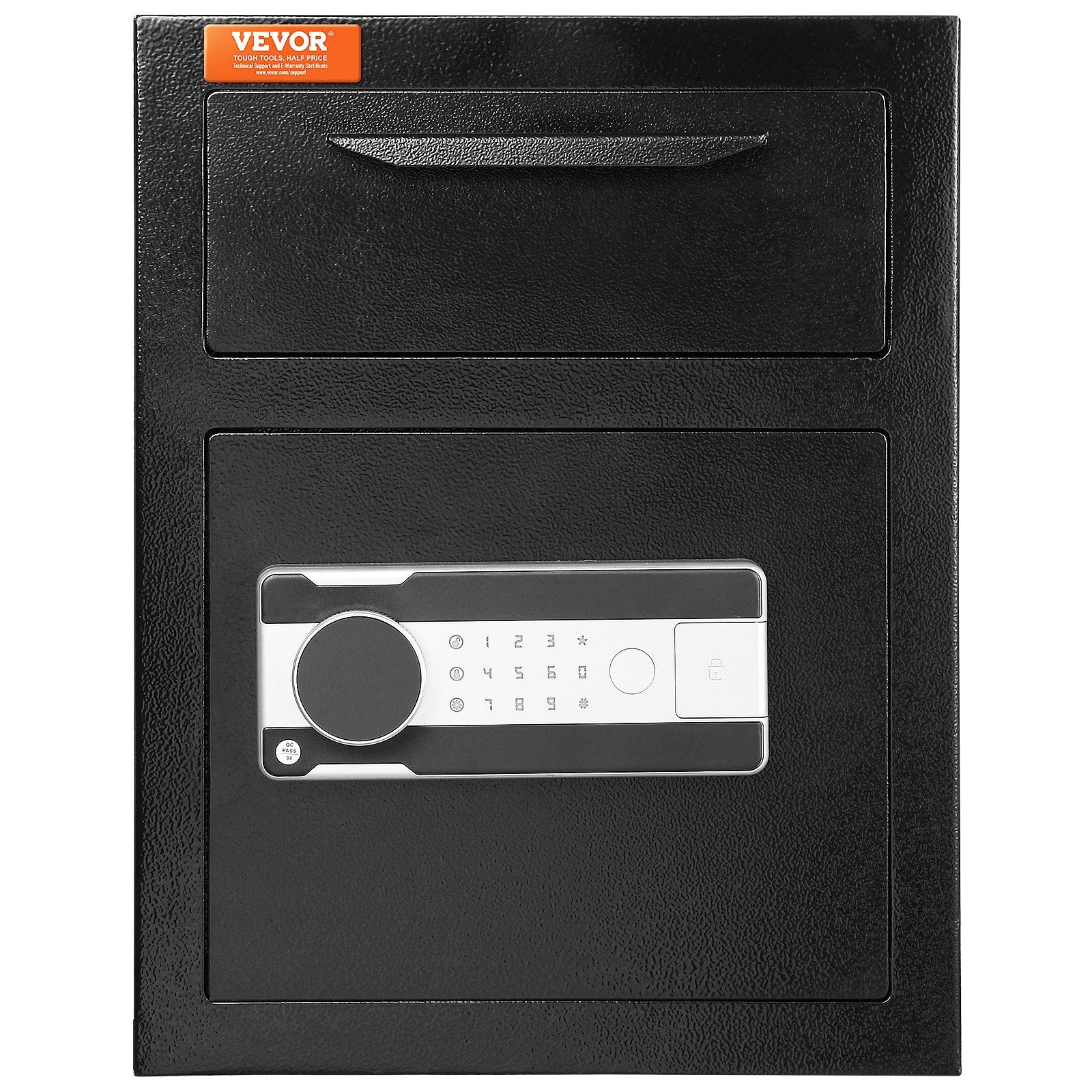 VEVOR 1.7 Cu Ft Depository Drop Safe | Electronic Code Lock, Drop Slot, 2 Emergency Keys for Home, Hotel & Office