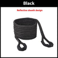 Elastic Emergency Tow & Recovery Rope with Soft Shackle | Nylon, 6M or 9M, 19mm–26mm for Vehicle Recovery & Rescue