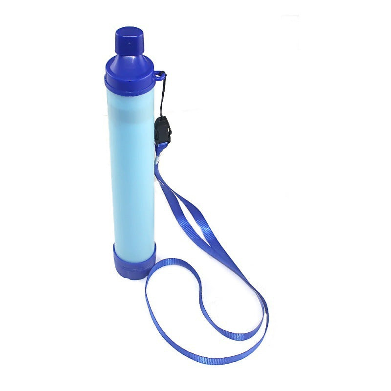 Outdoor Water Purifier Set | 90g Survival Filter with Water Bag, Hose & Carabiner for Camping, Hiking & Emergency Prep